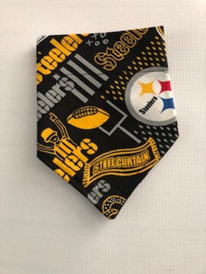 Steelers Dog Bow Tie or Bandana