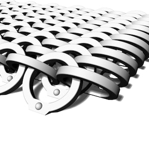 3D Kettenhemd zum Ausdrucken