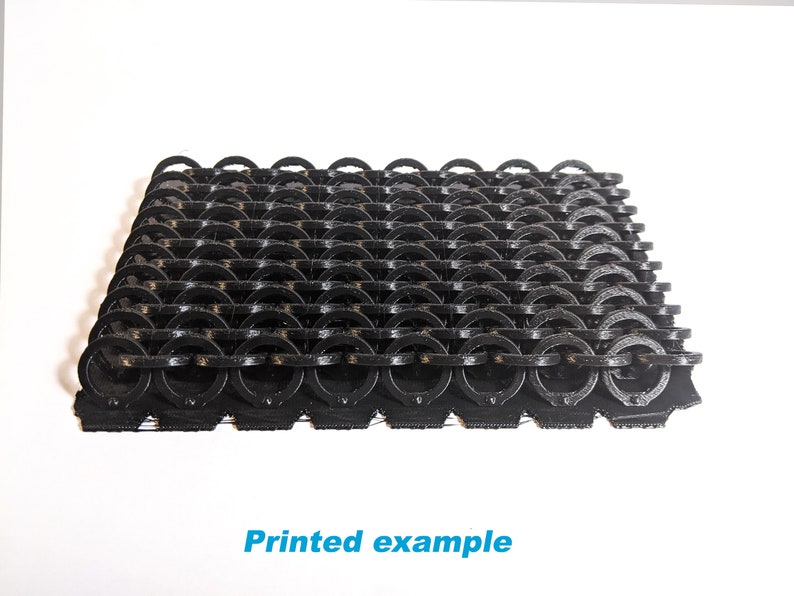3D Printable Chainmail Etsy