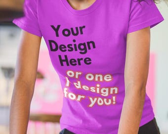 Custom T-Shirt: Personalized Design, Soft Cotton Tee
