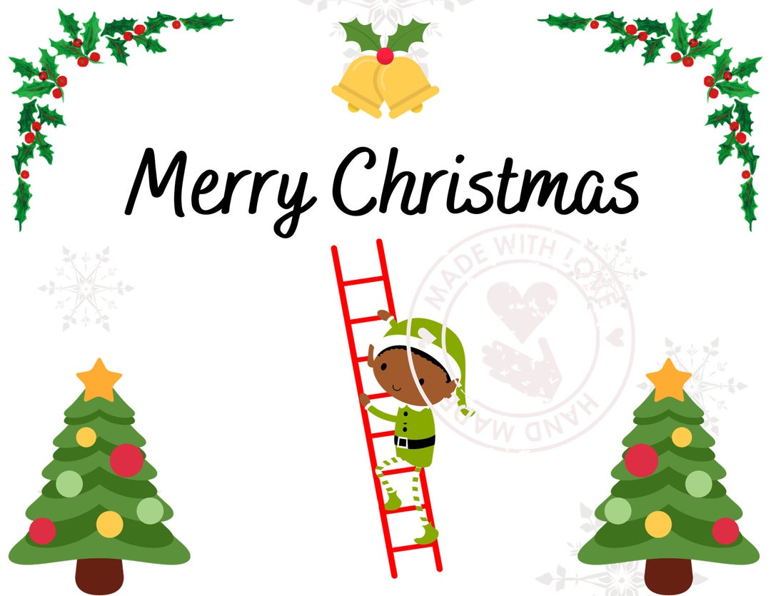 Bundled Printable Christmas Note Cards 8 Cute African Etsy bundled-printable-christmas-note-cards-8-cute-african-etsy