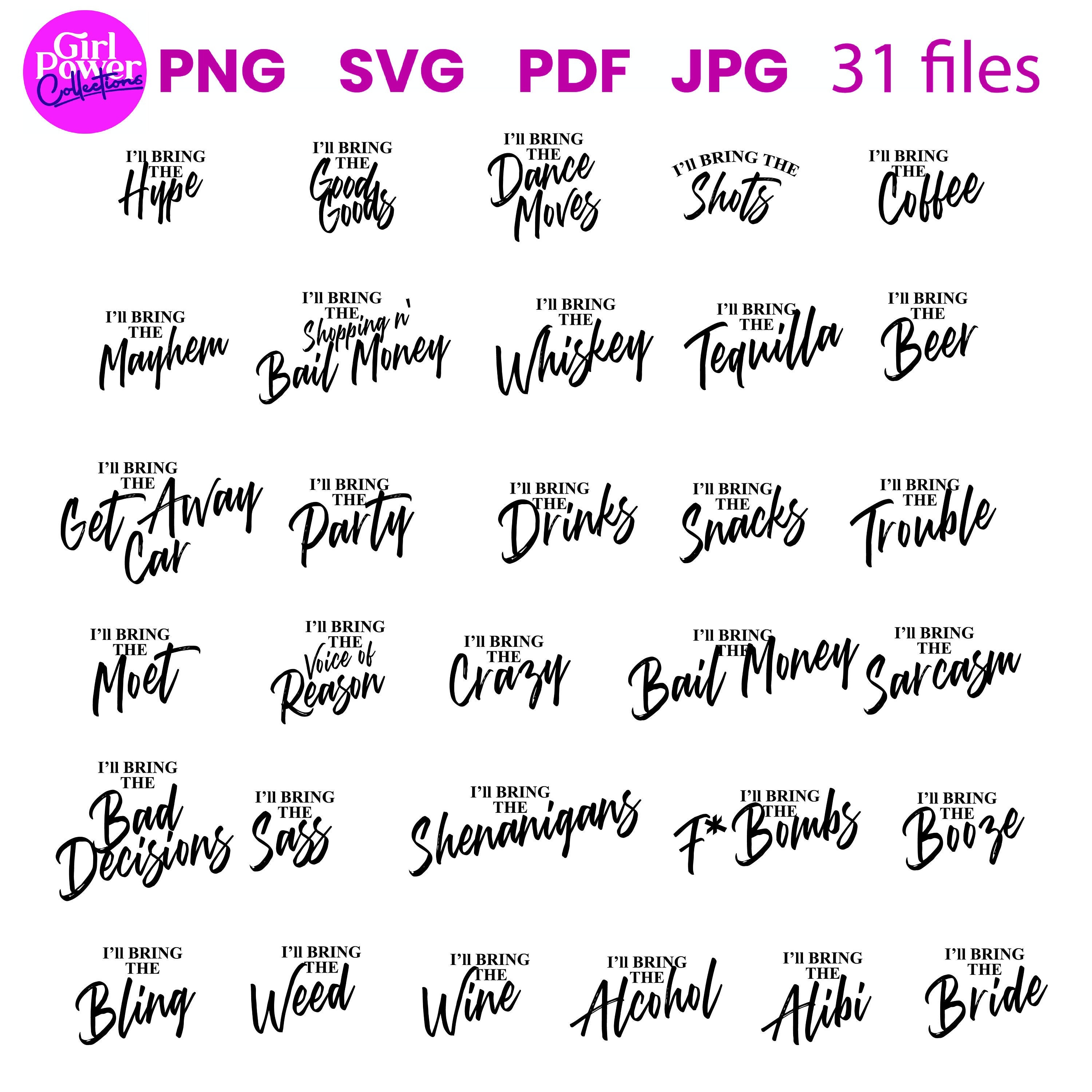 I'll Bring the Bachelorette Shirts, I'll Bring the Alcohol, Bad