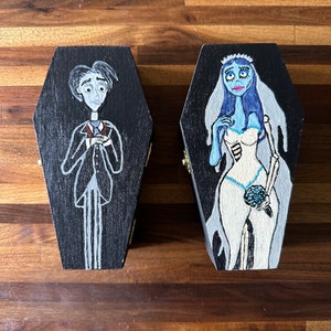 Corpse Bride Coffin Trinket Boxes