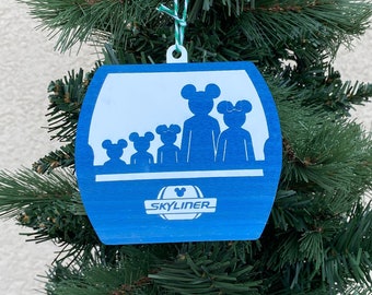 Personalized Skyliner Ornament