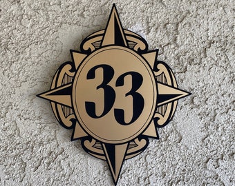 Club 33 Machine Embroidery Design - Etsy