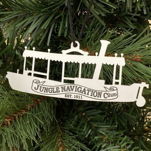 Jungle Cruise Boat Ornament