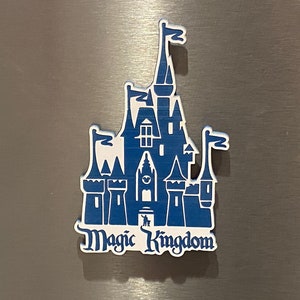 Magic Kingdom Castle Magnet