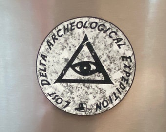 Lost Delta Archeological Expedition  - Magnet