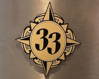 Club 33 Machine Embroidery Design - Etsy