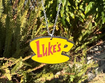 Cozy Coffee Cup Necklace – Small Town Café Pendant, Inspired Gift for TV Fans