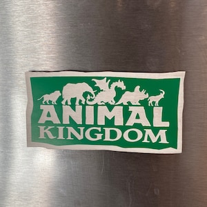 Animal Kingdom Logo Magnet