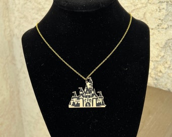 Disneyland Castle Necklace