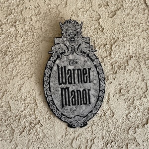 Haunted Mansion Sign - Customizable