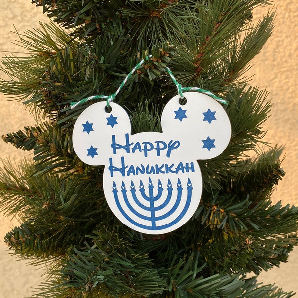 Disney Mickey Hanukkah Ornament