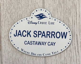Disney Cruise Line - Wearable Name Badge - Customizable
