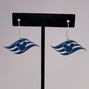 Disney Cruise Line Logo - Earrings