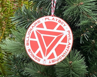 Ironman Ornament