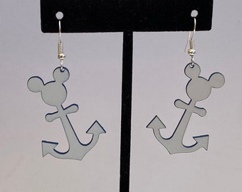 Mickey Anchor Earrings