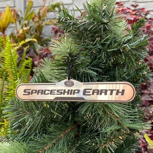 Spaceship Earth Ornament