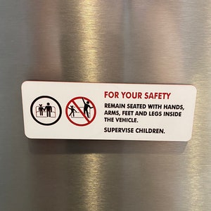 For Your Safety Magnet