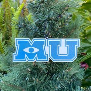 Adorno del logotipo de Monsters University