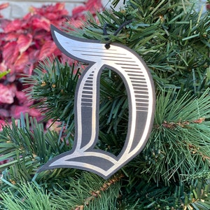 Disney D Ornament