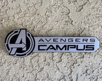 Avenger's Campus Sign