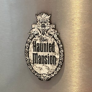 Haunted Mansion Logo Magnet - Customizable