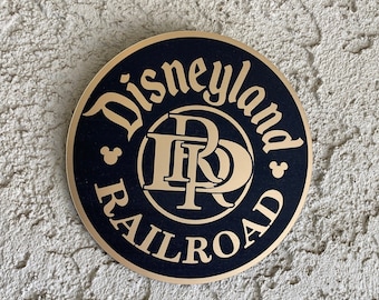 Disneyland Railroad Sign