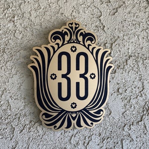 Disneyland Club 33 Sign