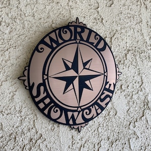 World Showcase Sign