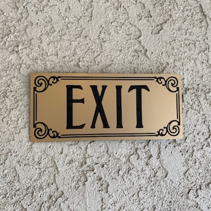Exit Sign