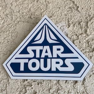 Star Tours Ride Sign