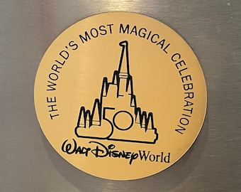 Disney World 50th Anniversary Magnet