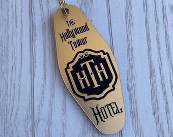 Hollywood Tower Hotel - Double Sided Keychain