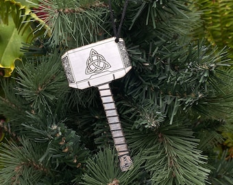 Thor Inspired Hammer Ornament