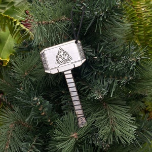Thor Inspired Hammer Ornament