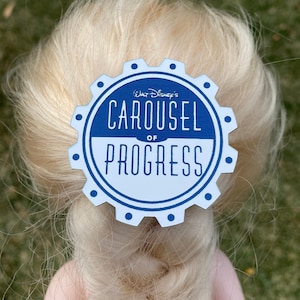 Carousel of Progress Hair Clip