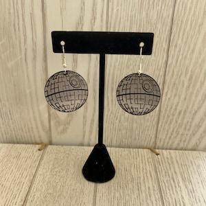 Death Star Earrings