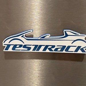 Test Track logo Magnet