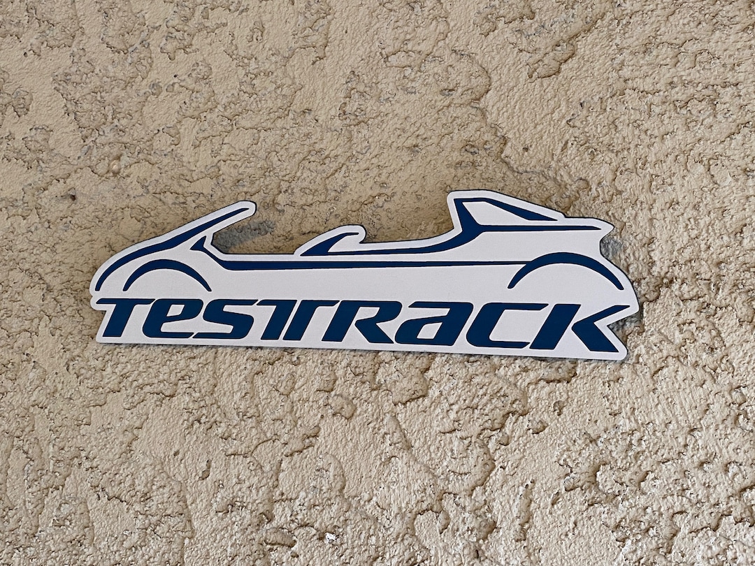 Testtrack Emblems Test Track Sign - Etsy