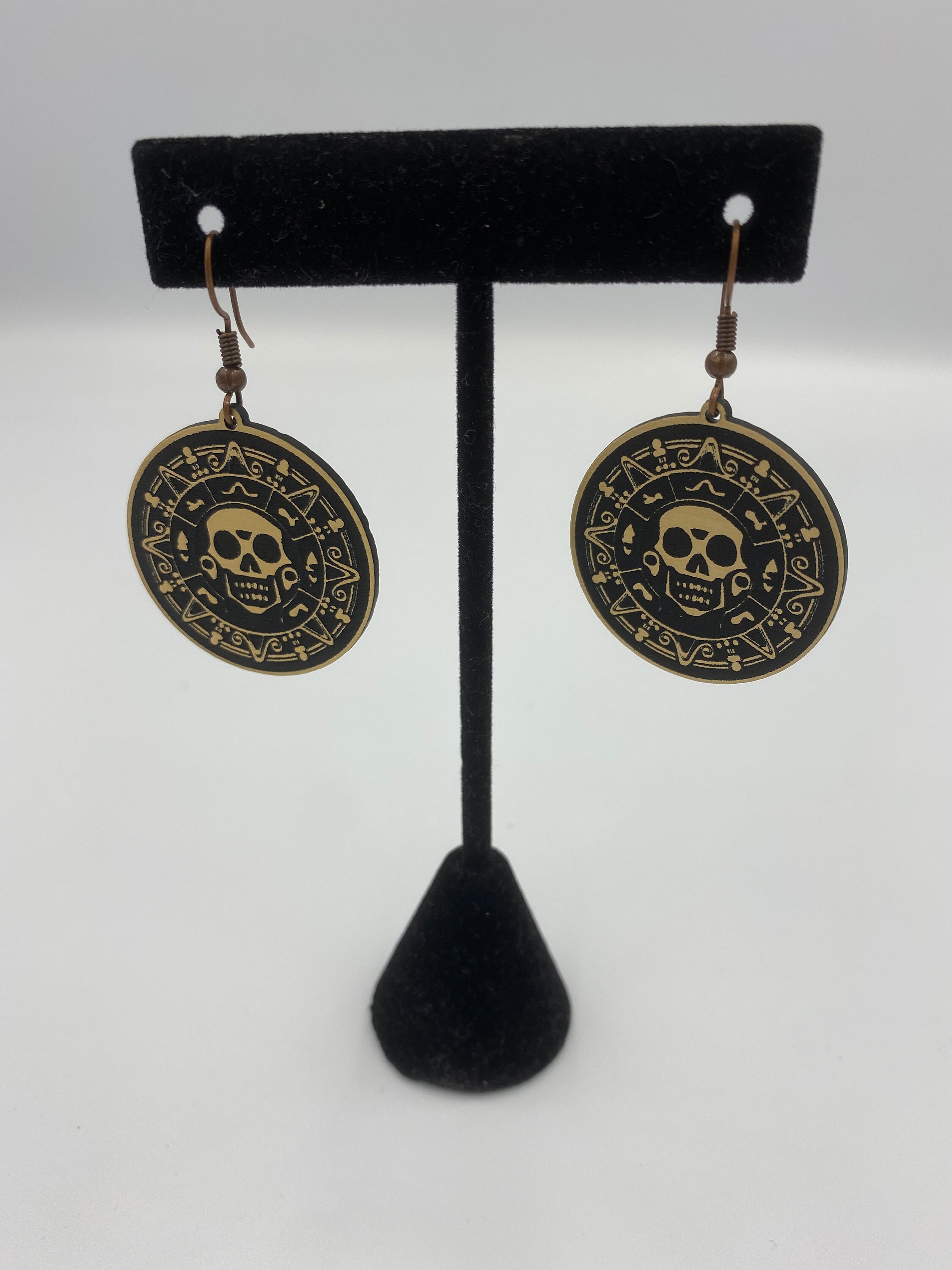 Aztec Coin Earrings - Etsy