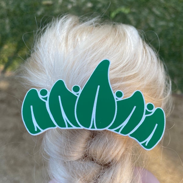 Princess Tiana Hair Clip