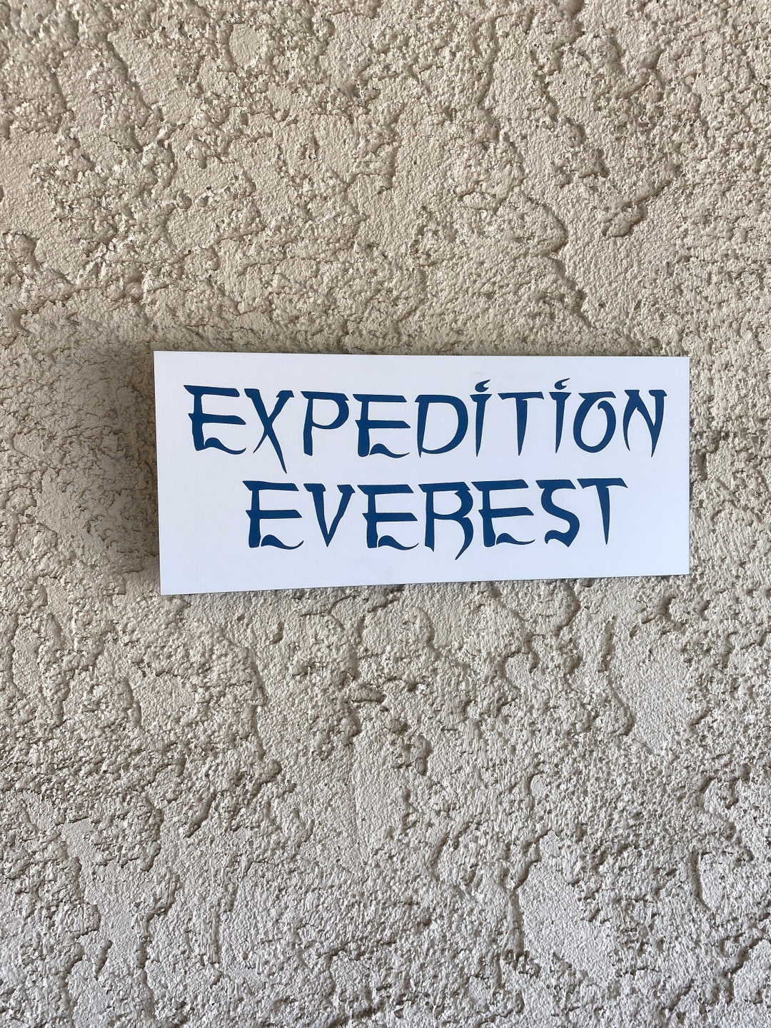 Expedition Everest Sign - Etsy