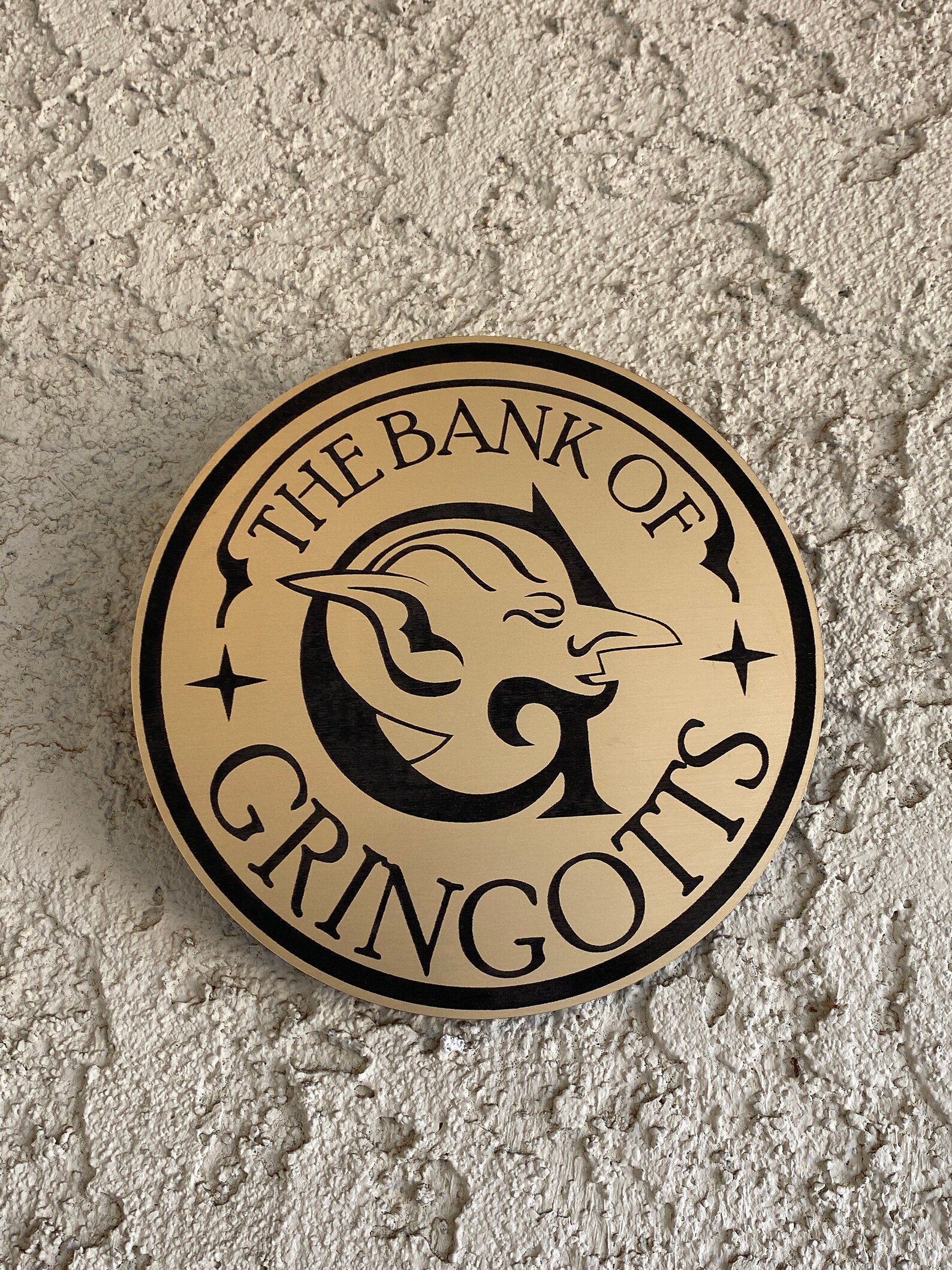 Gringott's Bank Sign | Etsy