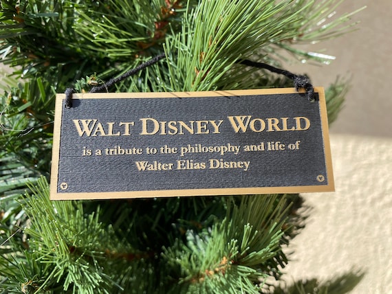 ウォルト・ディズニー・ワールド クリスマス オーナメント 25周年記念