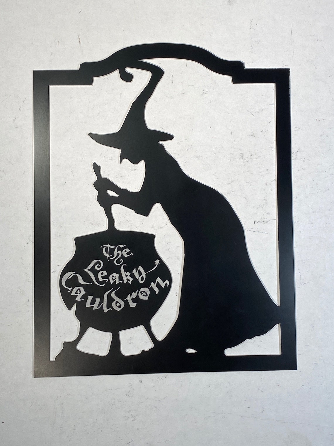The Leaky Cauldron Sign | Etsy