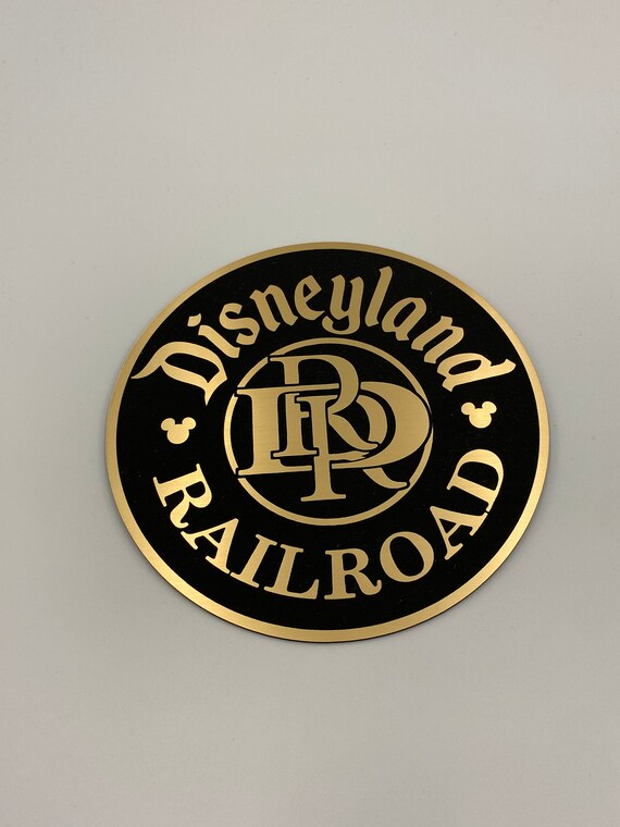 Disneyland Railroad Sign - Etsy