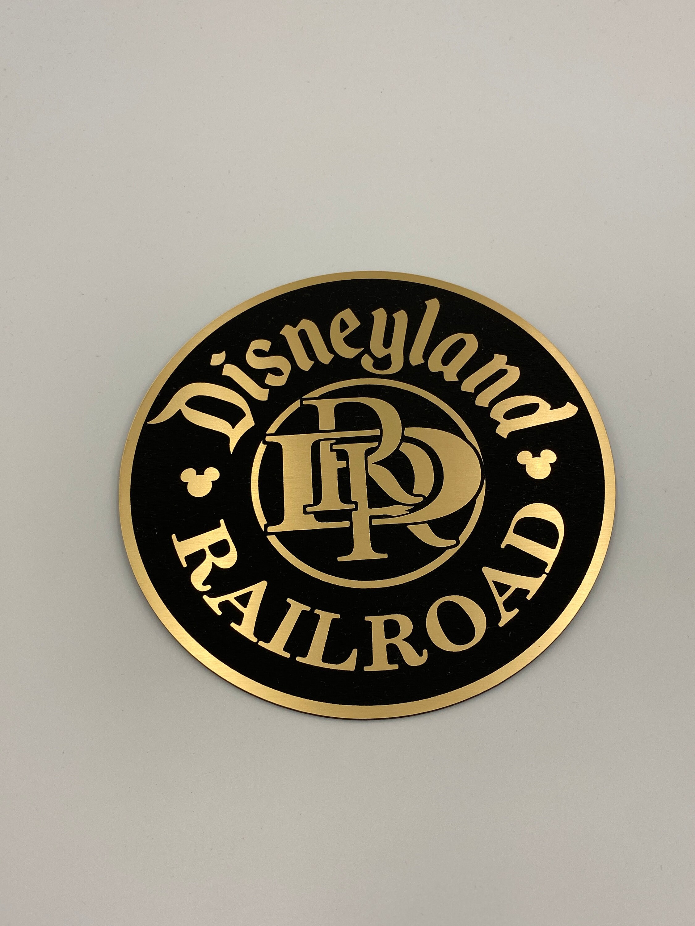 Disneyland Railroad Sign - Etsy