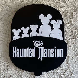 Haunted Mansion Family Doom Buggy Sign